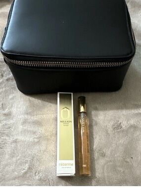 Black Rabanne Vanity Case🖤 with Added Bonus
